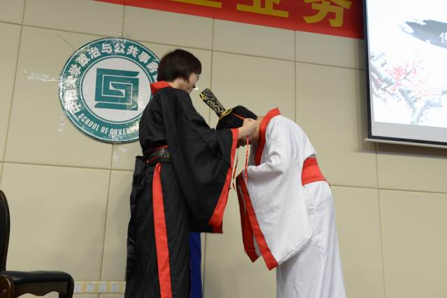 拜师仪式表演